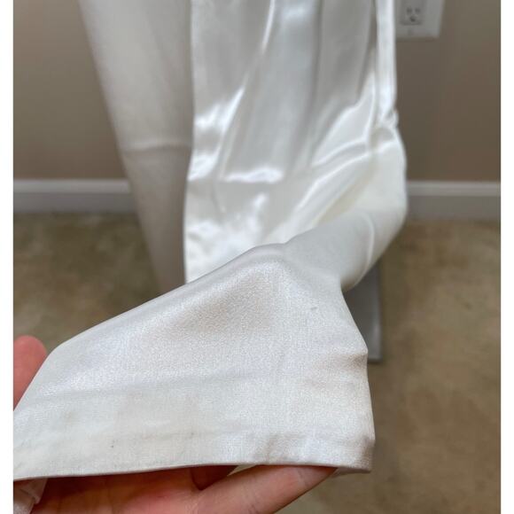 Retrofete Meridian Sheer Palm Tree Crystal Bead Embellished Maxi Dress Sz Small - Picture 11 of 16